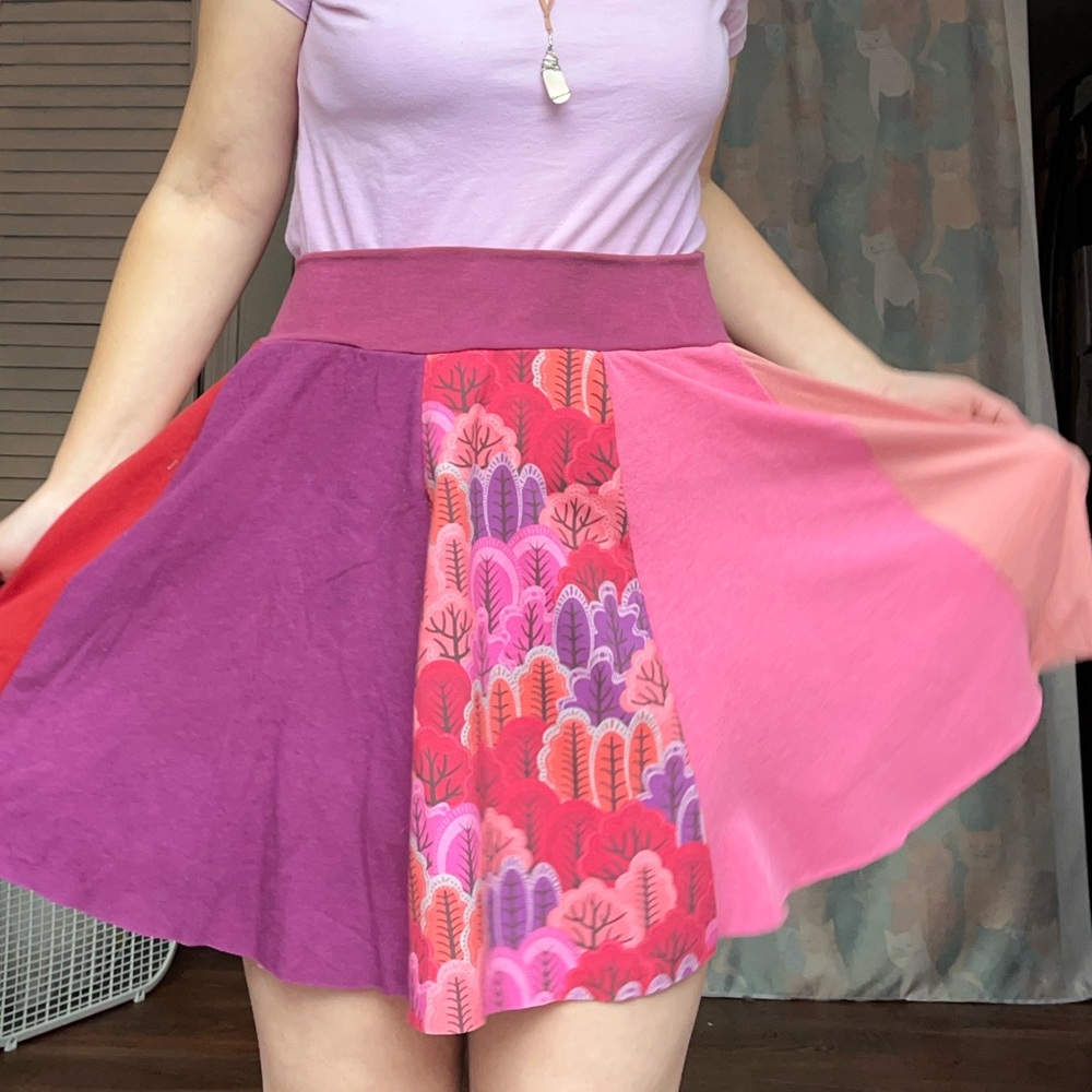 Colorful Patterned Skirt - Picture 14 of 14
